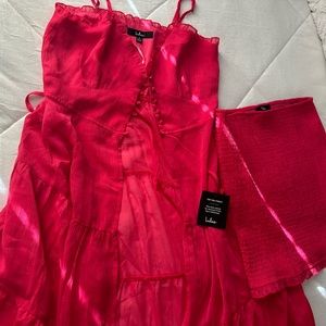 Selling this cute pink matching set. Brand new never worn with tags !